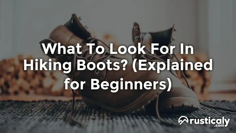 What To Look For In Hiking Boots? (Read This First!)