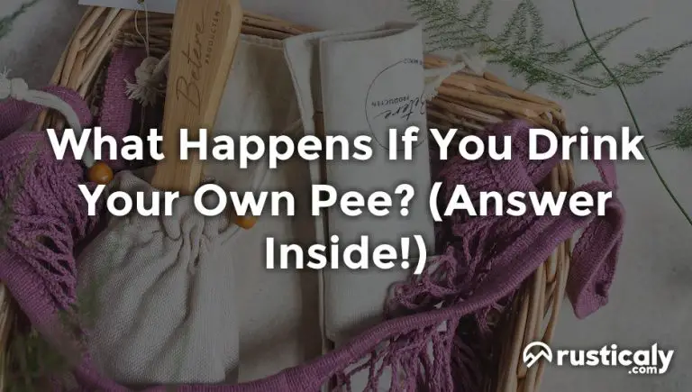 What Happens If You Drink Your Own Pee Detailed Guide 0197